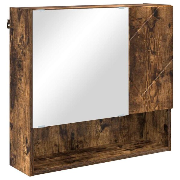 Sada koupelnového nábytku 2 ks Kouřový dub 61 x 35 x 64 cm 3392938