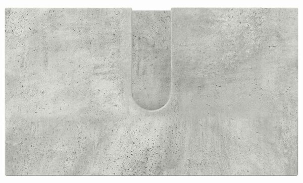 Sada koupelnového nábytku 2 ks Betonově šedá 61 x 35 x 64 cm 3392936