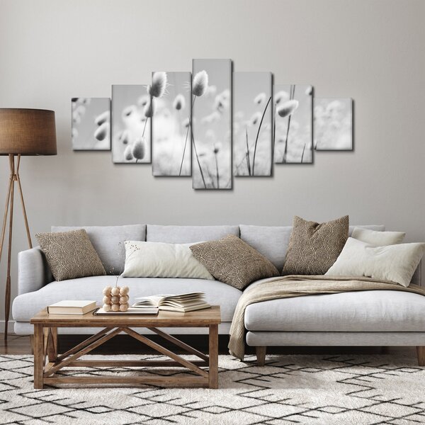 Obraz - Boho bunny tail grass (210x100 cm)