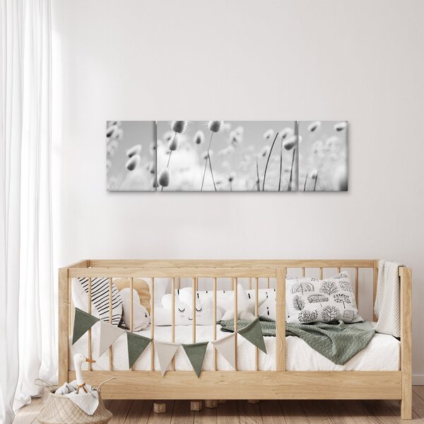 Obraz - Boho bunny tail grass (170x50 cm)