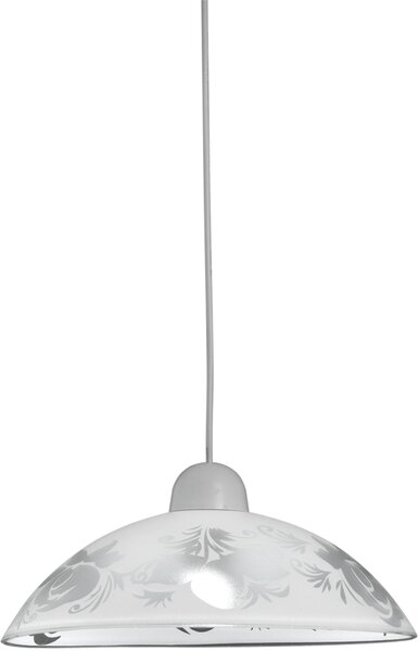 Candellux Beris závěsné svítidlo 1x60 W bílá 31-49929