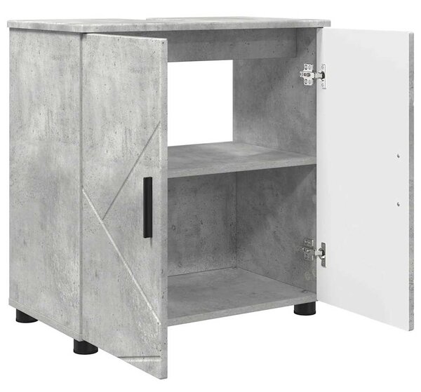 Sada koupelnového nábytku 3 ks Betonově šedá 61 x 35 x 64 cm 3392956