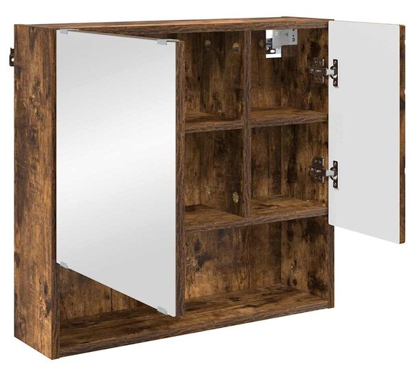 Sada koupelnového nábytku 3 ks Kouřový dub 61 x 35 x 64 cm 3392958