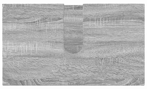 Sada koupelnového nábytku 2 ks Šedá Sonoma 61 x 35 x 64 cm 3392939