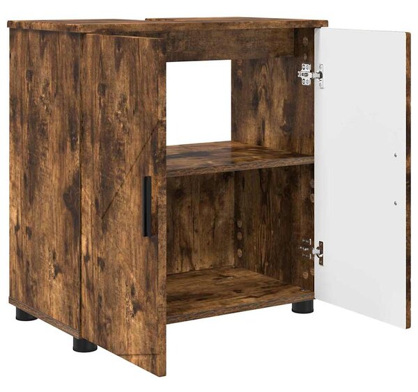 Sada koupelnového nábytku 3 ks Kouřový dub 61 x 35 x 64 cm 3392958