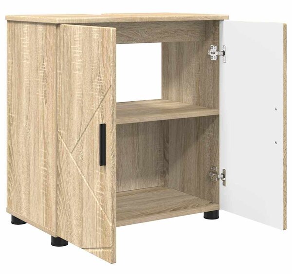 Sada koupelnového nábytku 3 ks Sonoma dub 61 x 35 x 64 cm 3392945