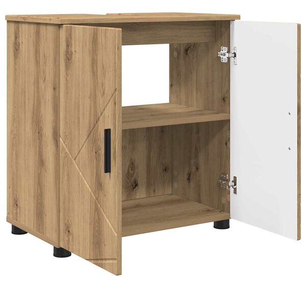 Sada koupelnového nábytku 3 ks Artisanový dub 61 x 35 x 64 cm 3392952