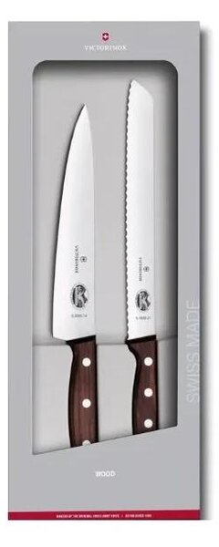 Victorinox - Sada kuchyňských nožů WOOD 2 ks javor