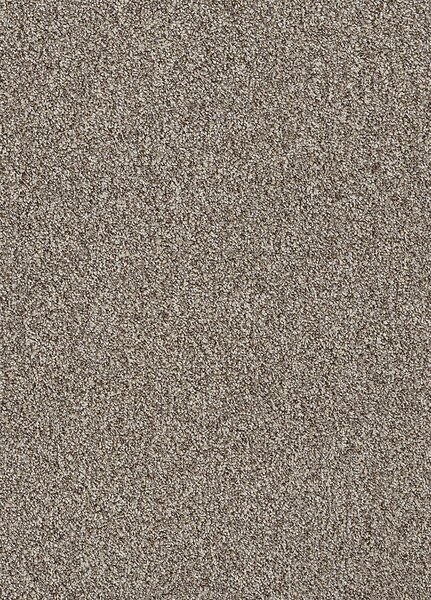 Breno Metrážový koberec LAZIO HEATHER 97, šíře role 400 cm, Hnědá