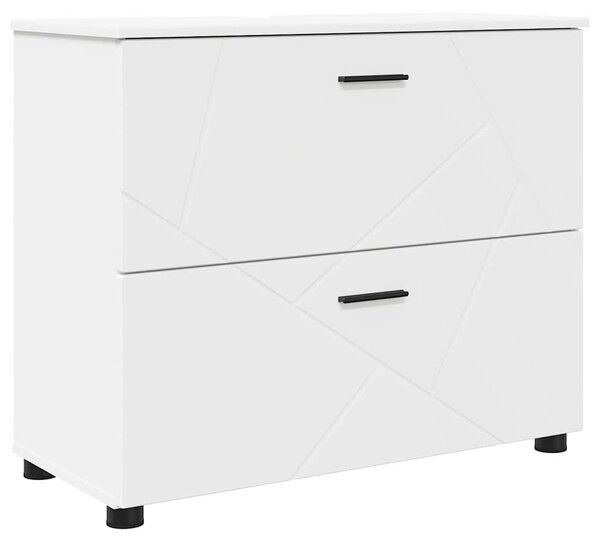 Sada koupelnového nábytku 2 ks Bílá 76,5 x 35 x 64 cm 3393013