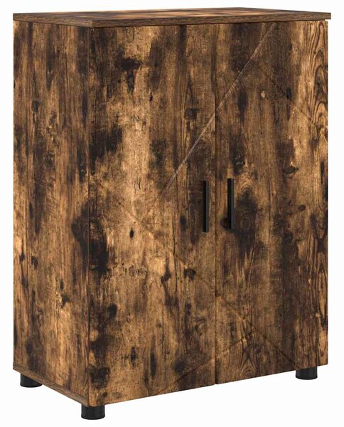 Sada koupelnového nábytku 4 ks Kouřový dub 61 x 35 x 64 cm 3393008