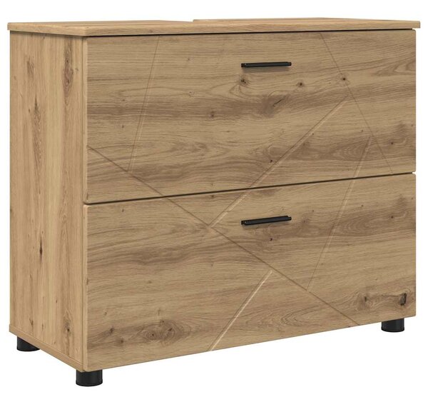 Sada koupelnového nábytku 5 ks Artisanový dub 35 x 30 x 192 cm 3393082