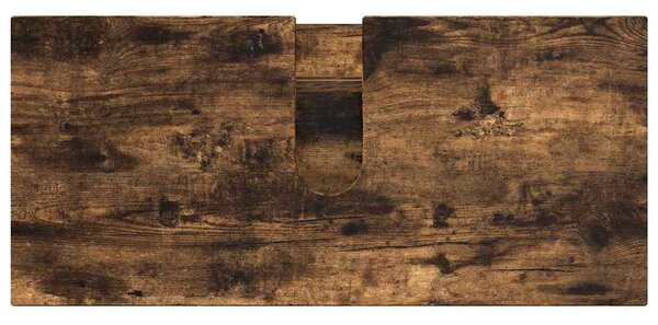 Sada koupelnového nábytku 2 ks Kouřový dub 76,5 x 35 x 64 cm 3393018