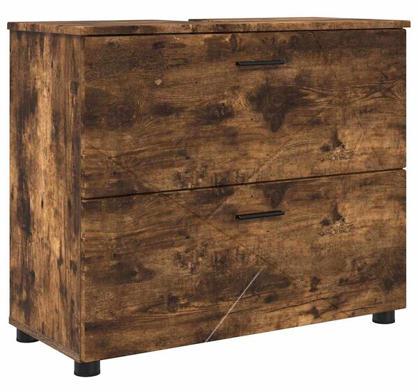 Sada koupelnového nábytku 4 ks Kouřový dub 35 x 30 x 192 cm 3393048