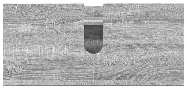 Sada koupelnového nábytku 2 ks Šedá Sonoma 76,5 x 35 x 64 cm 3393019