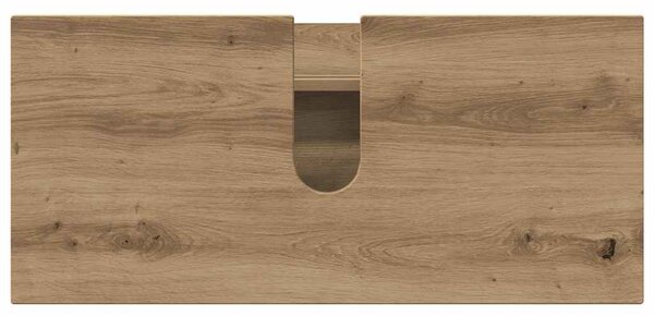 Sada koupelnového nábytku 2 ks Artisanový dub 76,5 x 35 x 64 cm 3393022