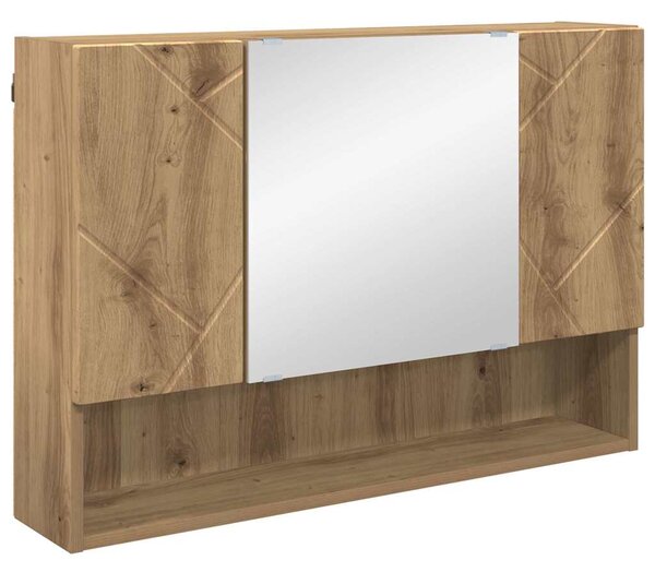 Sada koupelnového nábytku 5 ks Artisanový dub 35 x 30 x 192 cm 3393082