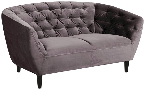 POHOVKA CHESTERFIELD, textil, tmavě šedá Ambia Home - Pohovky