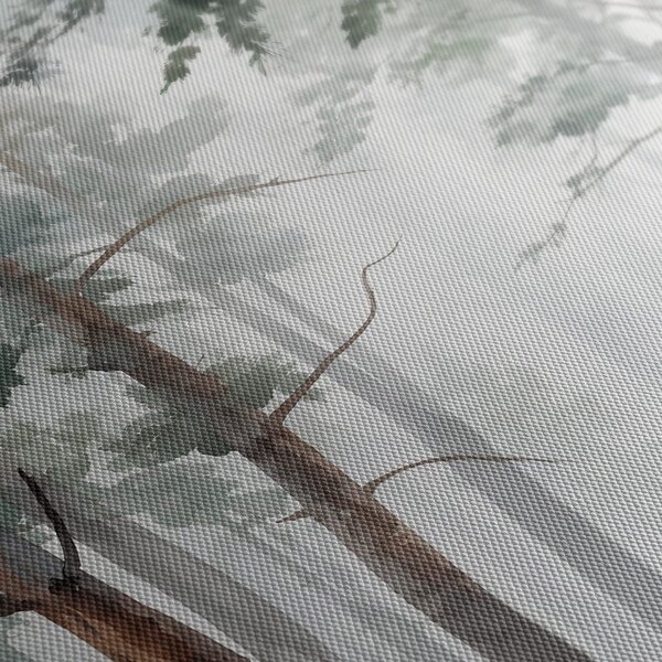Obraz tichý les v oparu