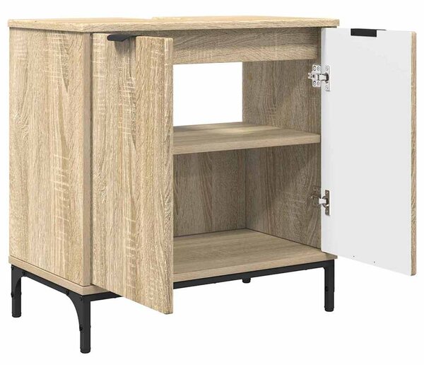 Sada koupelnového nábytku 2 ks Sonoma dub 39,5 x 36 x 88 cm 3393095