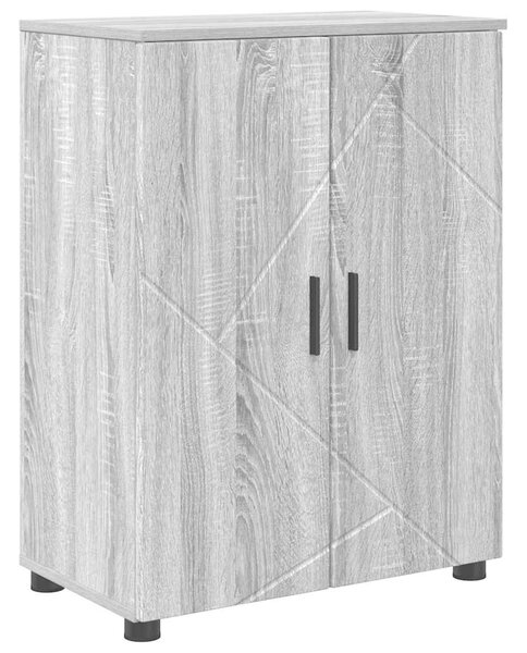 Sada koupelnového nábytku 4 ks Šedá Sonoma 35 x 30 x 192 cm 3393089