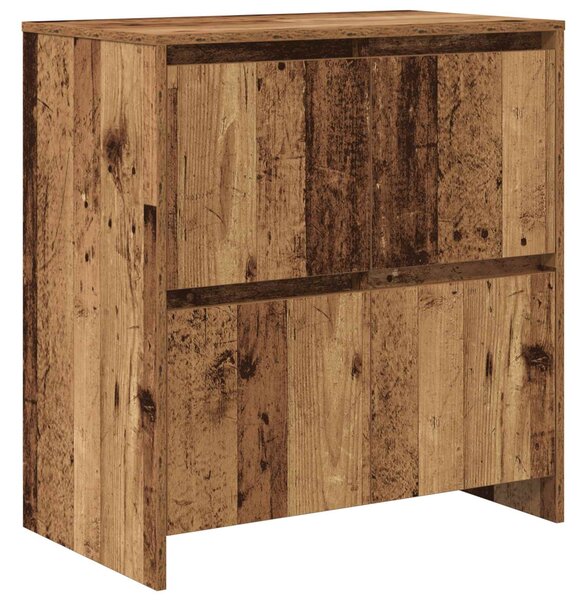 Servírovací skříň 3 ks Staré dřevo 70 x 41 x 75 cm 3393156