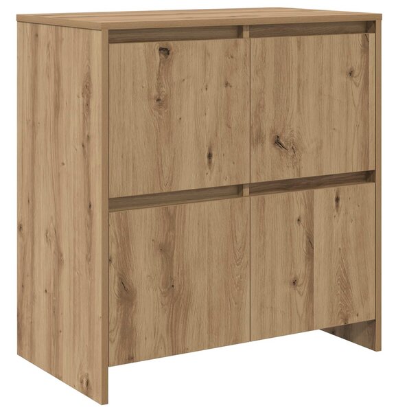 Servírovací skříň 3 ks Artisanový dub 70 x 41 x 75 cm 3393158