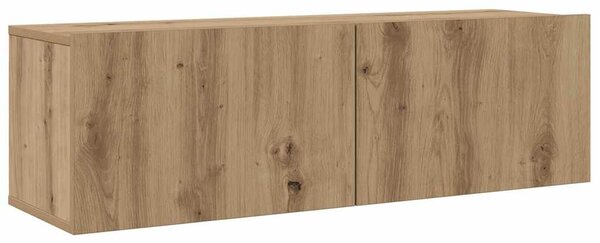 Nástěnná skříň na TV 4 ks Artisanový dub Kompozitní dřevo 3393176