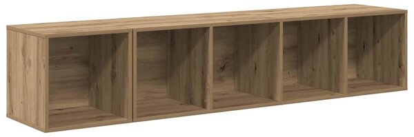 Sada televizních skříní 2 ks Artisanový dub Kompozitní dřevo 3393173