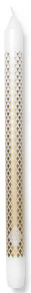 Lyngby Porcelæn Adventní svíčka Rhombe - 30 cm LP244