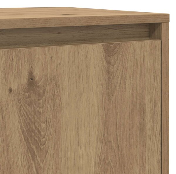 Servírovací skříň 2 ks Artisanový dub 70 x 41 x 75 cm 3393302