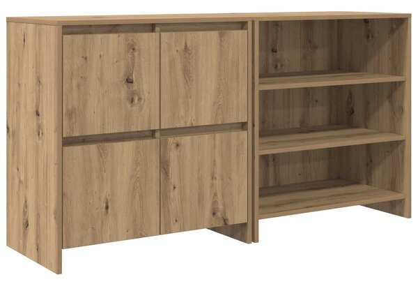 Servírovací skříň 2 ks Artisanový dub 70 x 41 x 75 cm 3393302