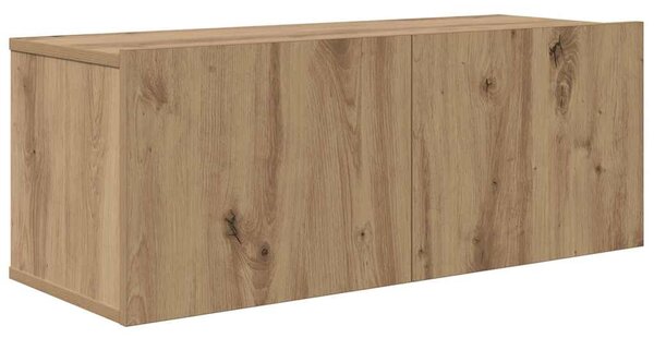Nástěnná skříň na TV 4 ks Artisanový dub Kompozitní dřevo 3393467