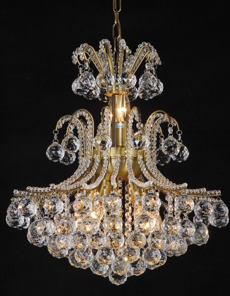 Křišťálový lustr – 50x60/180 cm
