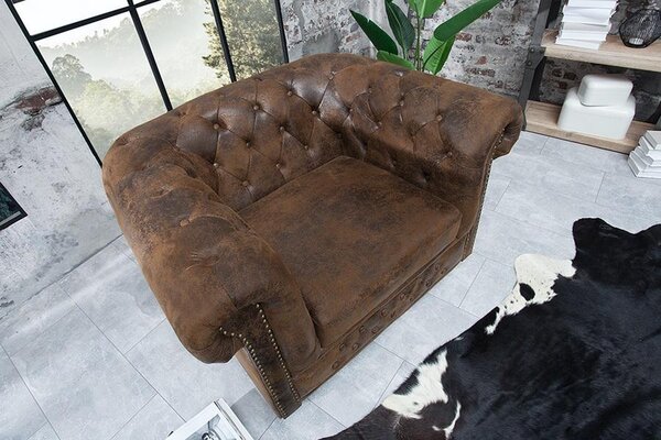 Luxusní křeslo Chesterfield Vintage II
