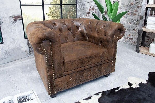 Luxusní křeslo Chesterfield Vintage II