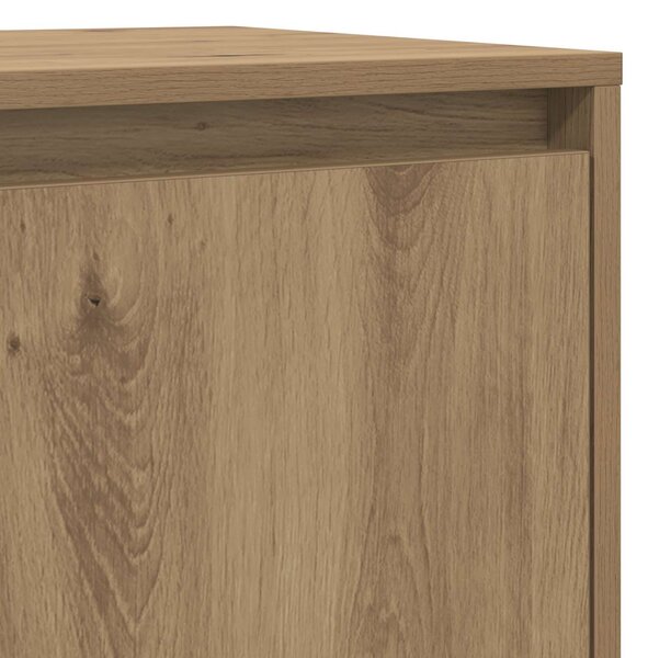 Konzole 2 ks dub artisan 70 x 41 x 75 cm Kompozitní dřevo 3393515