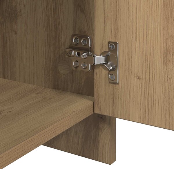 Konzole 2 ks dub artisan 70 x 41 x 75 cm Kompozitní dřevo 3393515
