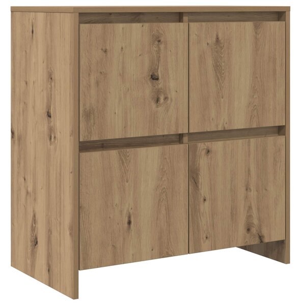 Konzole 2 ks dub artisan 70 x 41 x 75 cm Kompozitní dřevo 3393515