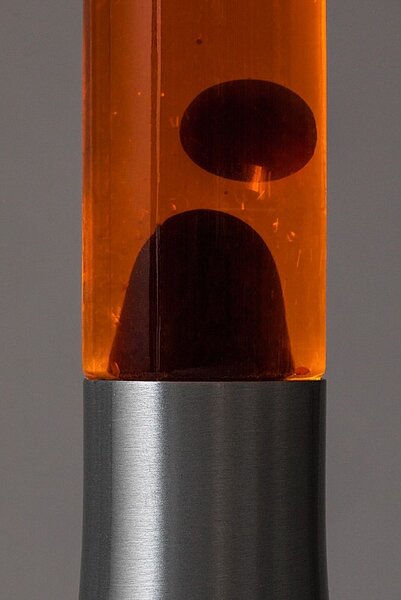RABALUX 76026 Poppilol lávová lampa D55mm LED 25W/34lm 3000K stříbrná, oranžová