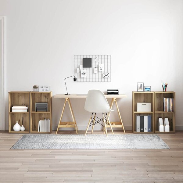 Sestava TV skříněk 4 ks Artisanový dub Kompozitní dřevo 3393530