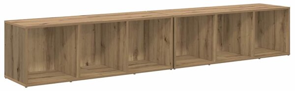 Sestava TV skříněk 2 ks Artisanový dub Kompozitní dřevo 3393551