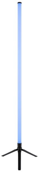 GLOBO 28062 ROCKY dekorační osvětlení - stojací lampa V1130mm LED 7 RGB černá, dúhový efekt, USB Cable incl., dálkový ovladač