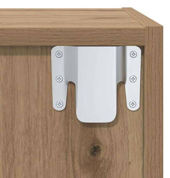 Sestava TV skříněk 4 ks Artisanový dub Kompozitní dřevo 3393536