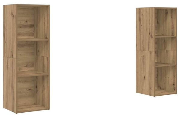 Sestava TV skříněk 2 ks Artisanový dub Kompozitní dřevo 3393548