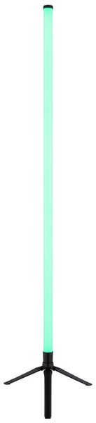 GLOBO 28062 ROCKY dekorační osvětlení - stojací lampa V1130mm LED 7 RGB černá, dúhový efekt, USB Cable incl., dálkový ovladač