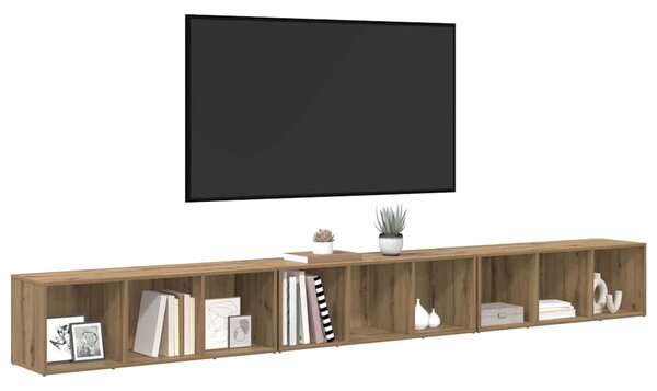 Sestava TV skříněk 3 ks Artisanový dub Kompozitní dřevo 3393554