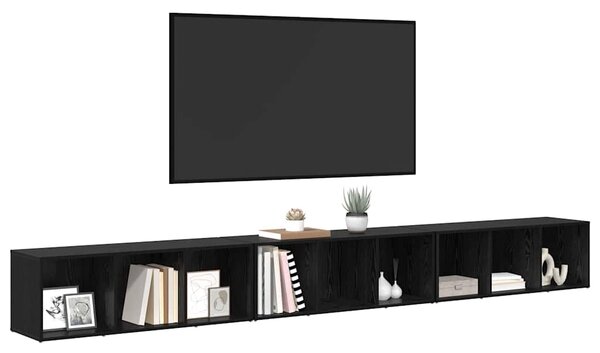 Sestava TV skříněk 3 ks Černý dub Kompozitní dřevo 3393553
