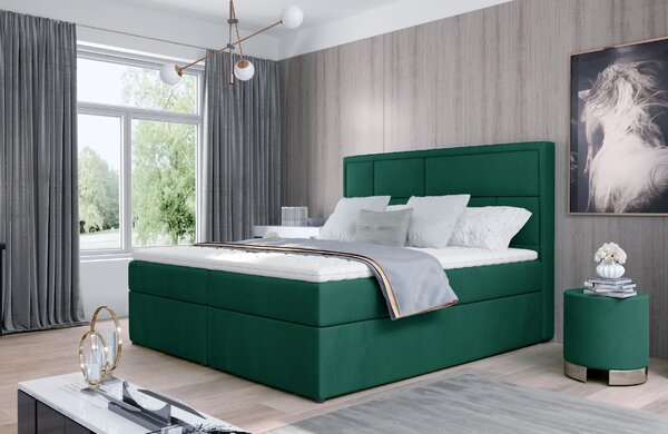 Eltap Čalouněná postel Meron s úložným prostorem Materiál a barva potahu: Dora 95 - šedá, Rozměr: 140x200