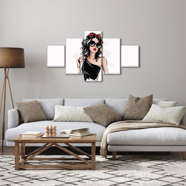 Obraz - Fashion woman (125x70 cm)